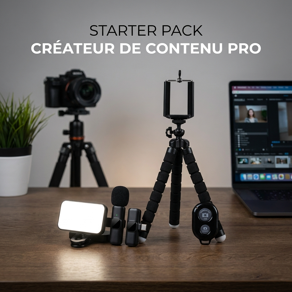 Starter Pack créateur de contenu