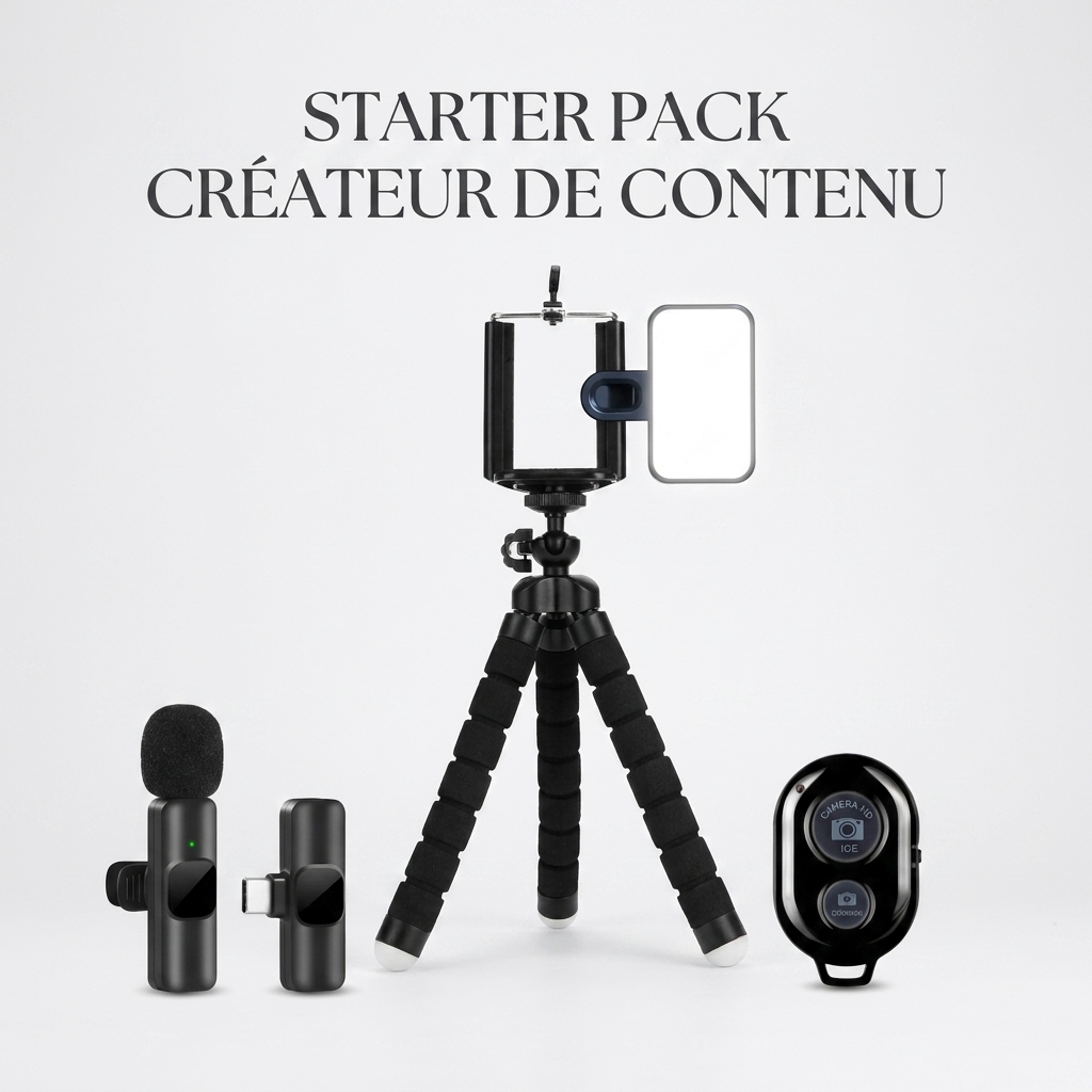Starter Pack créateur de contenu